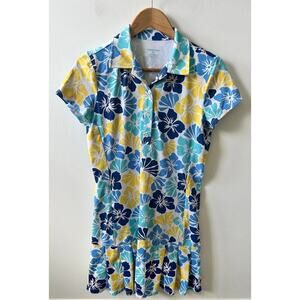 J. McLaughlin floral dress women's size M